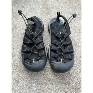 KEEN Sandals Black/Neutral Gray Size 9.5 Outdoor Adventure Shoes